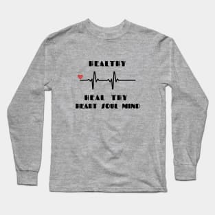 Let's Get Healthy. Long Sleeve T-Shirt